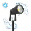 de grădină lampă LED BLAKE 5W 3000K IP65 negru alb cald, 400lm, CRI≥80, KOBI-004479