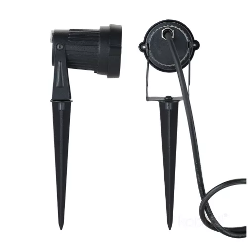 de grădină lampă LED BLAKE 5W 3000K IP65 negru alb cald, 400lm, CRI≥80, KOBI-004479