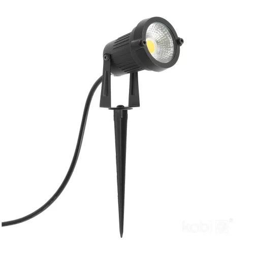 de grădină lampă LED BLAKE 5W 3000K IP65 negru alb cald, 400lm, CRI≥80, KOBI-004479