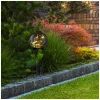 solar LED GLOBE de înfipt în sol de grădină lampă 3000K IP44 LED2B, 0,12W, alb cald, CRI≥70, KOBI-004494