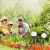 solar LED de înfipt în sol de grădină lampă SPHERE G2 10cm 4000K IP44 LED2B, 0,06W, alb natural, CRI≥70, KOBI-004512