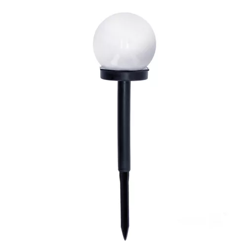 solar LED de înfipt în sol de grădină lampă SPHERE G2 10cm 4000K IP44 LED2B, 0,06W, alb natural, CRI≥70, KOBI-004512