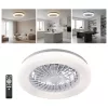 de tavan LED lampă cu ventilator VENTELUX 24W+15W 3CCT alb Kobi Windstar, 1550lm, CRI≥80, KOBI-004592