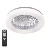 de tavan LED lampă cu ventilator VENTELUX 24W+15W 3CCT alb Kobi Windstar, 1550lm, CRI≥80, KOBI-004592