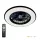 de tavan LED lampă cu ventilator VENTELUX 48W+15W 3CCT negru Kobi Windstar, 1300lm, CRI≥80, KOBI-004593