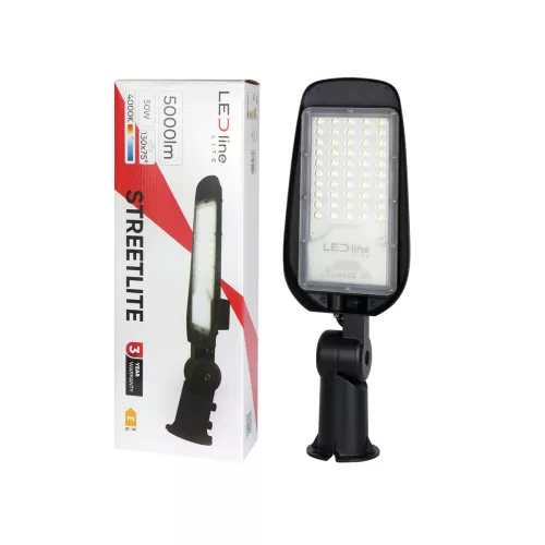 LITE stradal corp de iluminat STREETLITE 100W 4000K 10000lm negru, alb natural, CRI≥80, IP65, LED line, LL-203723