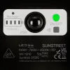 SUNSTREET stradal corp de iluminat 100W 6500K 750lm IP54 PRIME, alb rece, CRI≥70, LED line, LL-211315