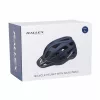 RALLEX női kerékpáros sisak, férfi, állítható, fekete, L 58-62cm