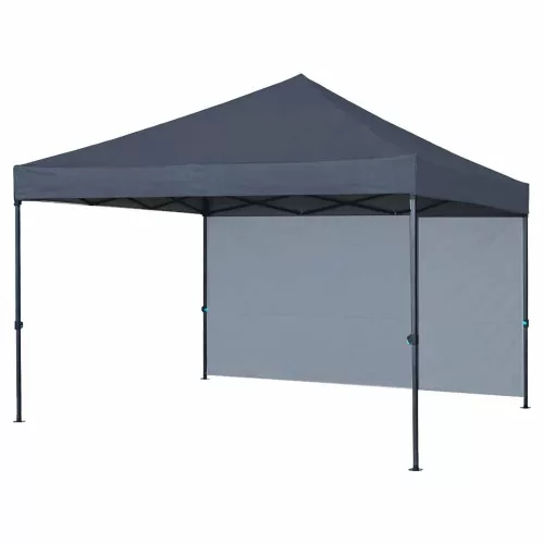 LUARO kerti pavilon, kereskedelmi partisátor, pavilon, 3x3 m, fekete