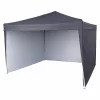 LUARO kerti pavilon, kereskedelmi partisátor, pavilon, 3x3 m, fekete