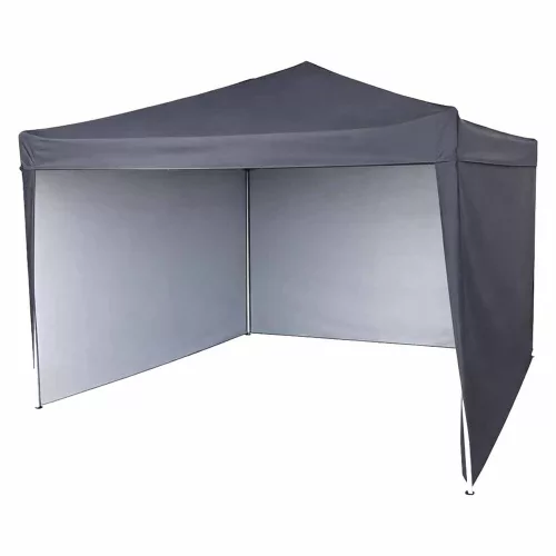 LUARO kerti pavilon, kereskedelmi partisátor, pavilon, 3x3 m, fekete