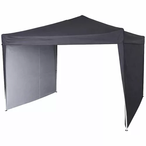 LUARO kerti pavilon, kereskedelmi partisátor, pavilon, 3x3 m, fekete