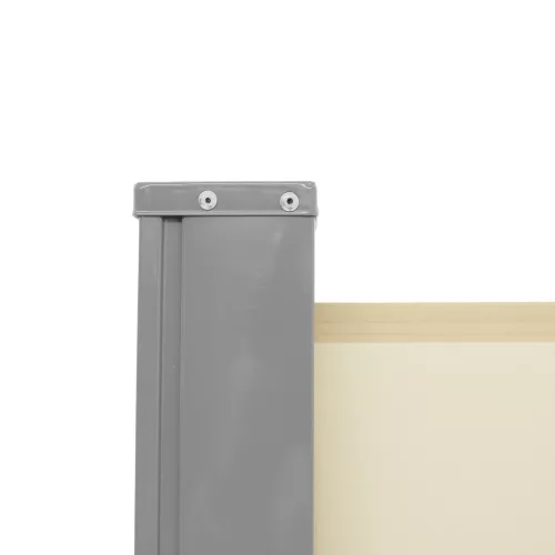 LUARO terasz oldalsó sarok napellenző feltekerhető szúnyogháló 180 x 620 cm bézs