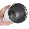 LED-es utazó bögre kiöntővel 500ml fehér