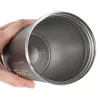 Okos utazóbögre LED kijelzővel, fekete, 500ml