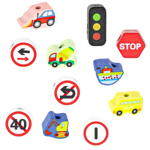 Lemn blokkok vehicule rutier indicatoarelor accesoriu