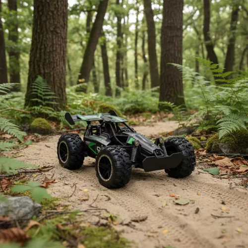 Nagy sebességű, távirányítós kaszkadőr autó 1:18 18km/h 2.4GHz