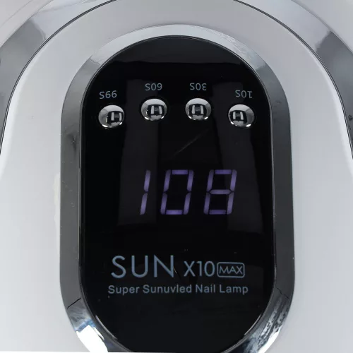 Sun X10 UV 45 LED 280W-os körömlámpa manikűrhöz, hibrid és géllakkokhoz