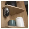 GoSmart Beltéri forgatható kamera IP‑220W wifivel, páncélszürke, fekete, IP21, EMOS, H4062