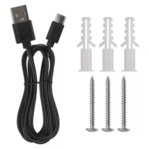 GoSmart Beltéri forgatható kamera IP‑220W wifivel, páncélszürke, fekete, IP21, EMOS, H4062
