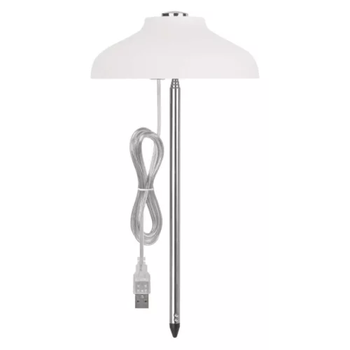 LED növénynevelő lámpa, teljes spektrum, 15 LED, beltéri, időzítővel, 3500K, 235, 5V DC, CRI> 85, fehér, Nap fehér/piros, IP20, EMOS, Z7901