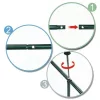 de grădină pergola metal articol pentru trandafiri, articol pentru flori 240 cm verde