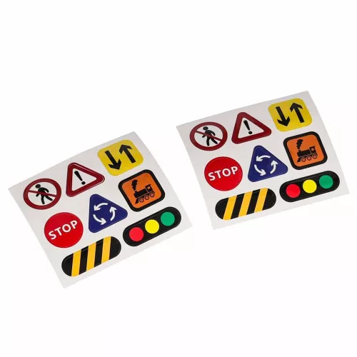 Magnetic cub de construcție pistă de curse tren 65 piese