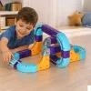 Magnetic cub de construcție pistă de curse mașini 54 piese