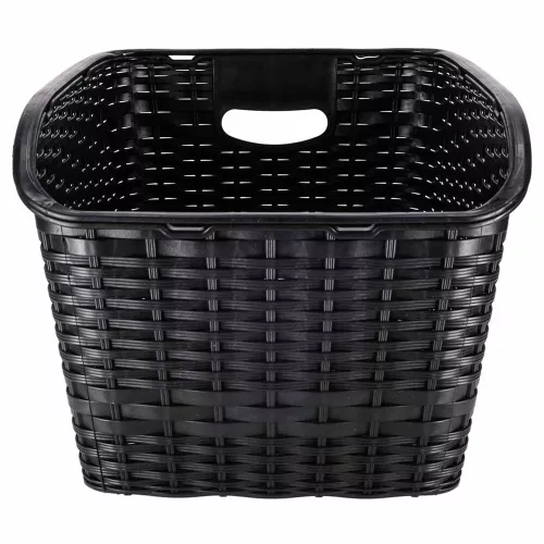 Coș pentru bicicletă, rattan spate csomagsuports coș pentru bicicletă cu element reflectorizant
