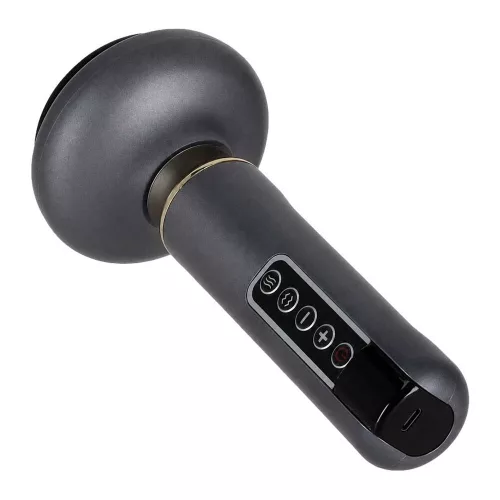 USB-s electric manual articol masaj, 12 fokozat, gri