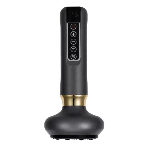 USB-s electric manual articol masaj, 12 fokozat, gri