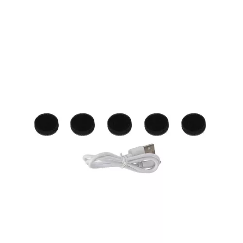 USB-s electric manual articol masaj, 12 fokozat, alb