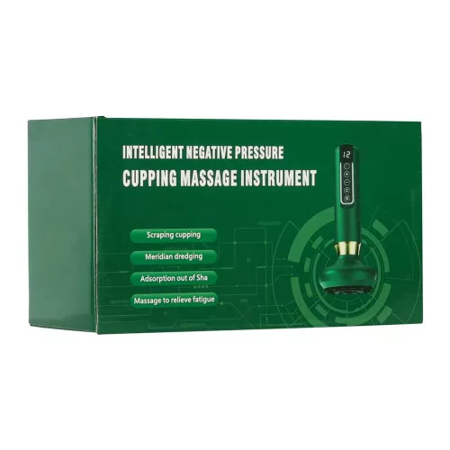 USB-s electric manual articol masaj, 12 fokozat, alb