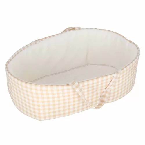 Bebeluși Cărucior-accesoriu și nyuszi plușel, bej