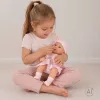 Bebeluși Cărucior-accesoriu și nyuszi plușel, roz
