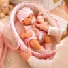 Bebeluși Cărucior-accesoriu și nyuszi plușel, roz