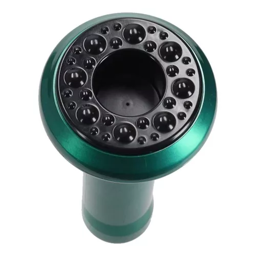 USB-s electric manual articol masaj, 12 fokozat, verde
