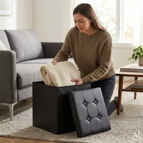 pliabil accesoriu articol articol, deschizabil, 38x38x36 cm, negru
