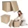 pliabil accesoriu articol articol, deschizabil, 38x38x36 cm, bej