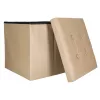 pliabil accesoriu articol articol, deschizabil, 38x38x36 cm, bej