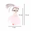 Babaházba való babák, 4 darabos készlet, 11 cm