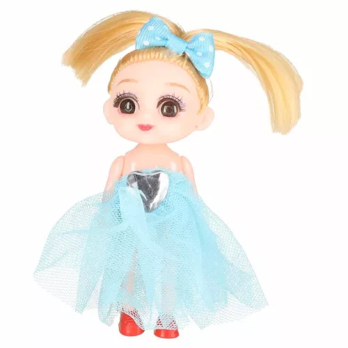Babaházba való babák, 4 darabos készlet, 11 cm