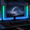 RGB LED gamer asztali lámpaoszlopok távirányítóval, 2 darabos készlet