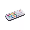 Gamer íróasztal RGB LED-világítással és számítógépes tartókkal, 120×60 cm
