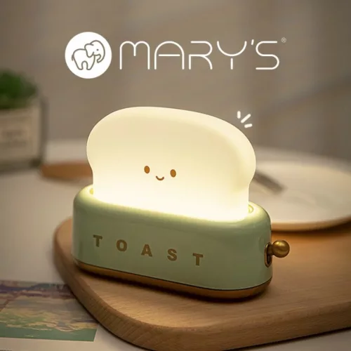 MARY'S LED éjjeli lámpa pirítós zöld