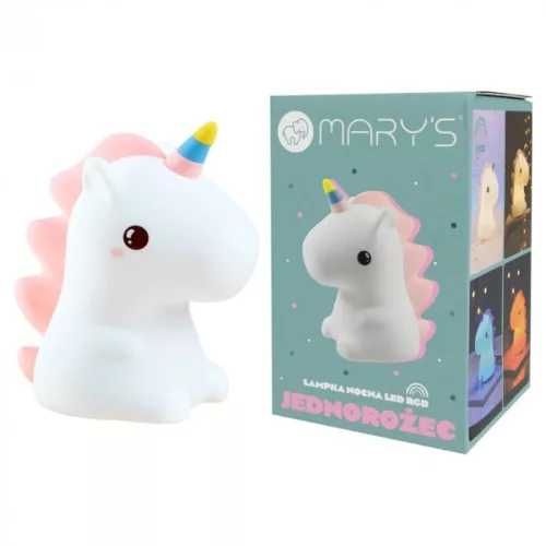 MARY'S RGB LED unikornis éjjeli lámpa