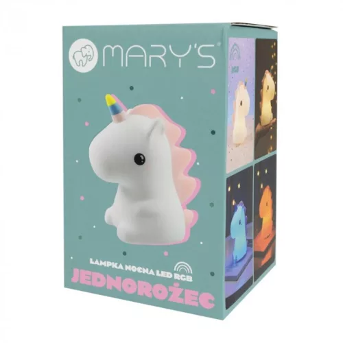 MARY'S RGB LED unikornis éjjeli lámpa
