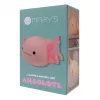 MARY'S LED éjjeli lámpa axolotl rózsaszín