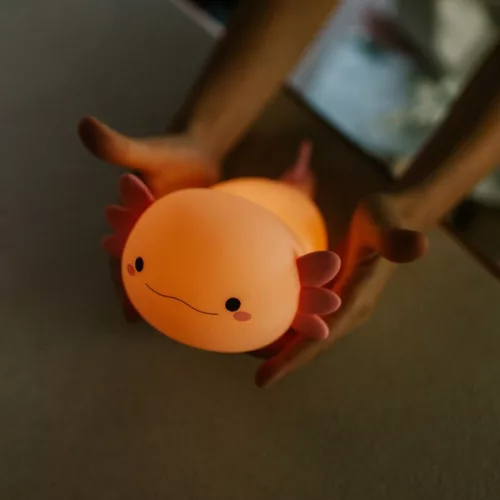 MARY'S LED éjjeli lámpa axolotl rózsaszín