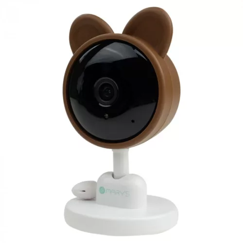 MARY'S elektronikus babafigyelő kamera Teddy bear barna WiFi TUYA